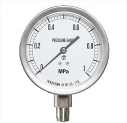 Đồng hồ đo áp suất chịu hóa chất hãng TAKASHIMAKEIKI